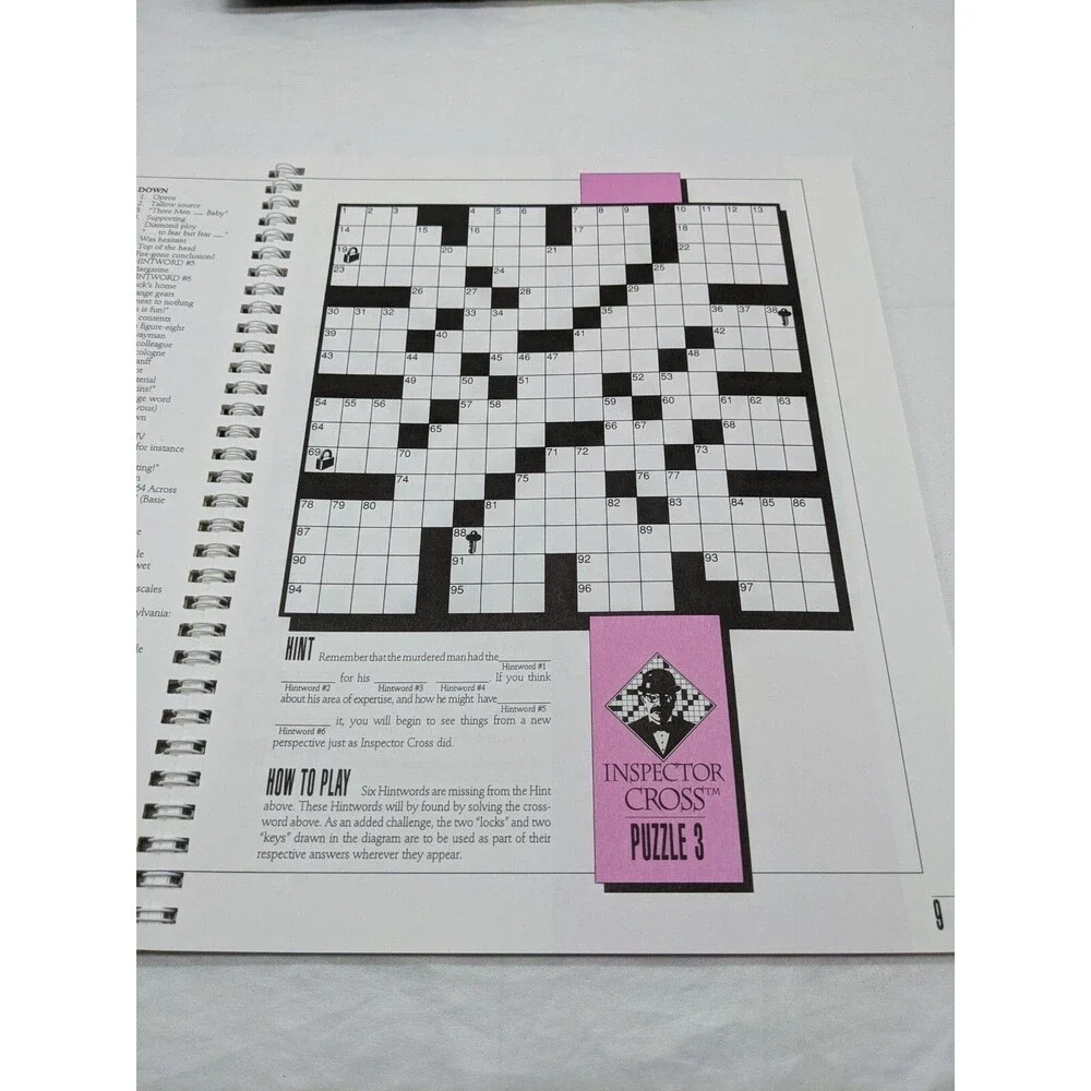 Inspector Cross Crossword Capers And Mystery Word Teasers Volume 2